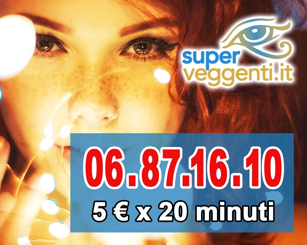 Superveggenti.it: cartomanzia telefonica 5 euro per 20 minuti