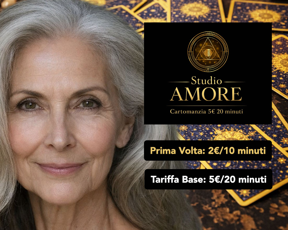 studioamore.it: cartomanzia telefonica 5 euro per 20 minuti